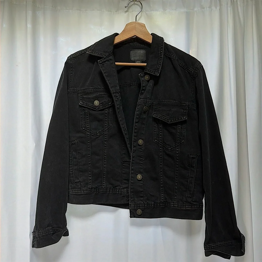 Dark Gray Jean Jacket